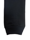 Жіночі спортивні штани, чорного кольору, манжет
