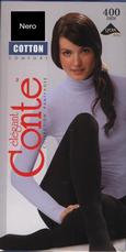 Зимові колготки Conte Cotton Comfort 400 ден