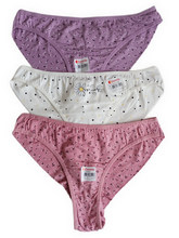 Комплект жіночі труси бразіліани Донелла 3 штуки