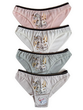  Комплект жіночі труси бразиліани (Коник) 4 штуки