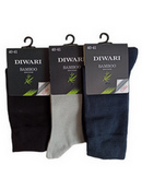 Чоловічі демісезонні шкарпетки DiWari Bamboo, етикетка