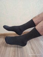 Теплі темно-сірі чоловічі шкарпетки Дюна Diwari 15c-66