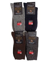 Теплі чоловічі шкарпетки медичні без резинки Syltan 9311