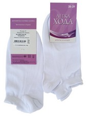 Жіночі демісезонні шкарпетки Легка хода 5309, білі