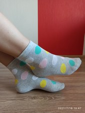 Жіночі демісезонні шкарпетки Легка хода 5381