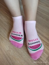 Жіночі демісезонні шкарпетки Легка хода 5418 рожеві