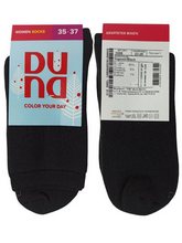 Чорні жіночі тепленькі шкарпетки Дюна 3008
