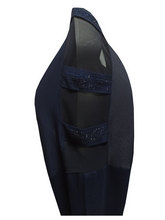 Жіноча темно-синя туніка супербатал, рукав