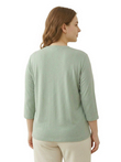 Жіноча бавовняна футболка м'ята 3XL-6XL, спина