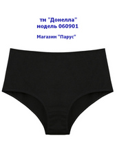 Жіночі труси сліпи Донелла 060901, чорні перед